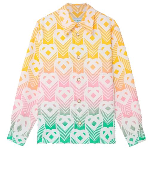 Casablancabrand Multicolor Gradient Heart Shirt for men