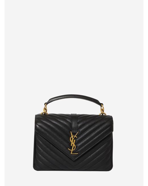 Saint Laurent Black College Medium Bag