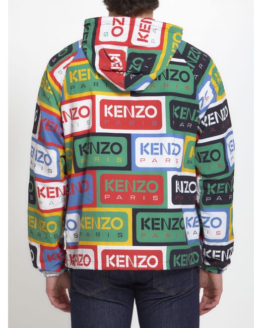 KENZO Green Labels Windbreaker for men