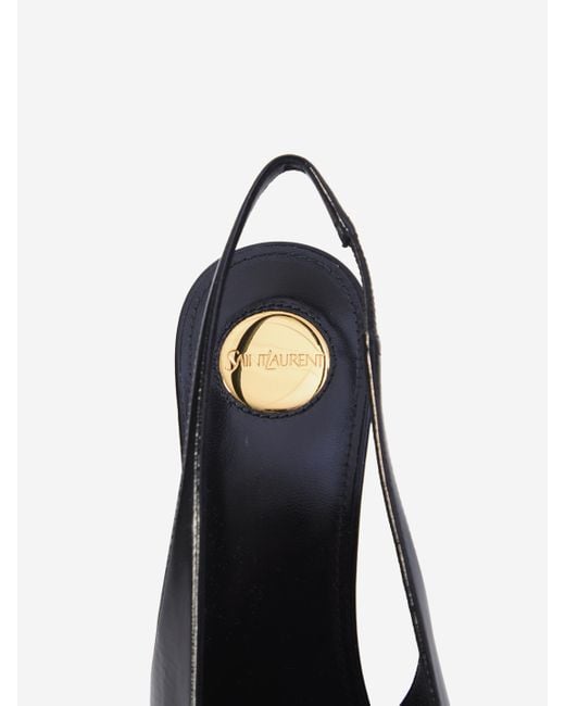 Saint Laurent Black Low Shoes