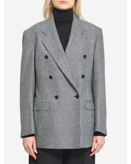 Tagliatore Gray Loreley Oublebreasted Blazer