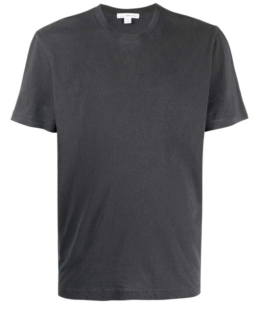 T-shirt in cotone di James Perse in Black da Uomo