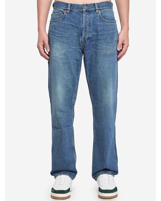 Saint Laurent Blue Mick Denim Pants for men