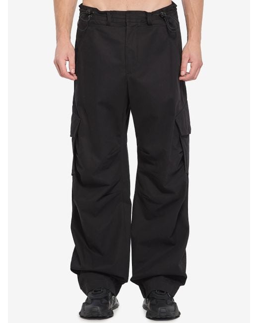 Dolce & Gabbana Black Cargo Pants for men