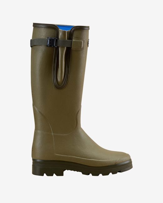 Le Chameau Green Vierzonord Neoprene Lined Wellington Boot for men