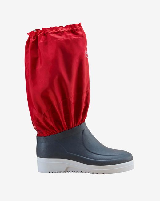 Le Chameau Red Neptune Neoprene Lined Wellington Boot for men