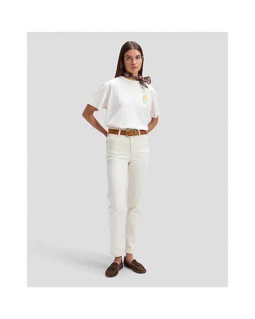 Lee Jeans White Modern Relaxed Maker Tee