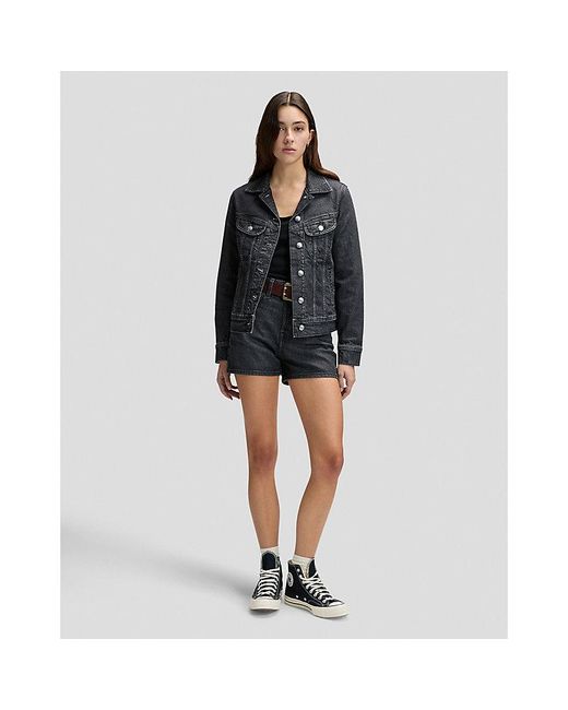 Lee Jeans Black Regular Rider Jacket