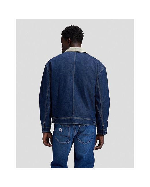 Lee Jeans Blue Workwear 91W Regular Lined Jacket for men