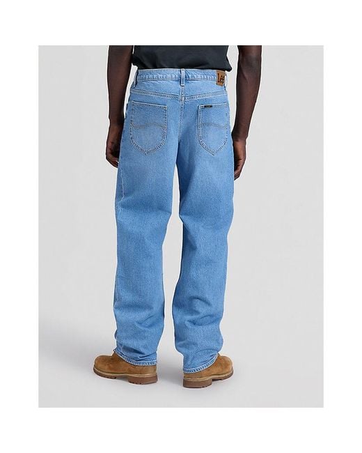 Lee Jeans Blue Henry Loose Straight Jean Size 26X32 for men