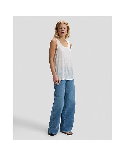 Lee Jeans Gray Slim Lightweight Tank Top