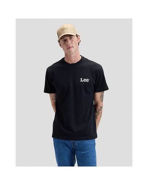 Lee Jeans Black Workwear Relaxed Dream Tee for men