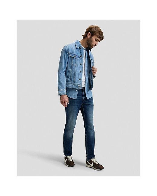 Lee Jeans Blue Regular Shirt for men