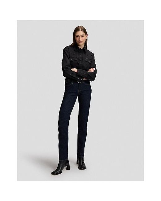 Lee Jeans Blue Relaxed Essential Western Shirt