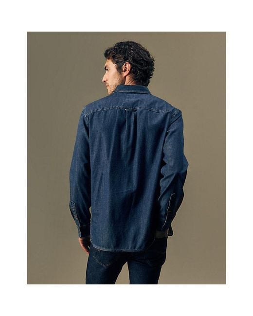 Lee Jeans Blue Relaxed Shirt for men