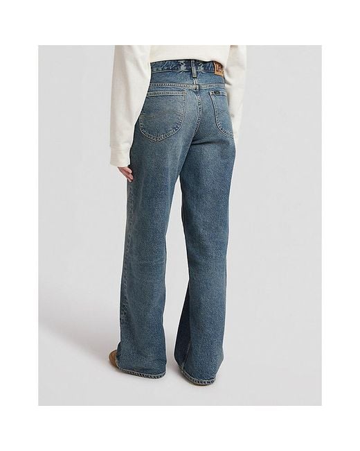 Lee Jeans Blue Rider Loose Straight Jean Size 24X31