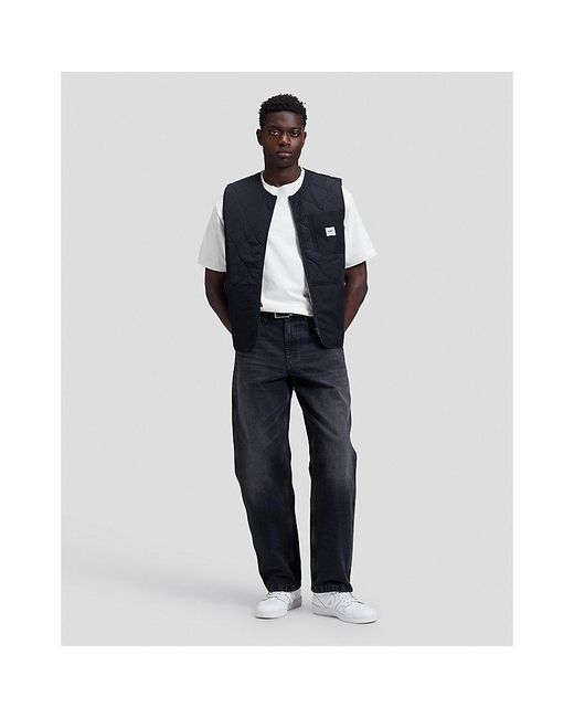 Lee Jeans Blue Workwear Relaxed Vest for men