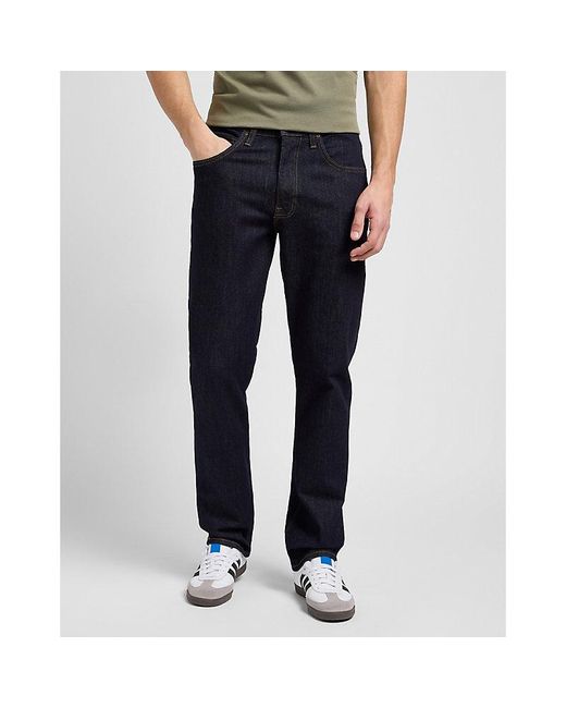 Lee Jeans Blue Brooklyn Straight Jean Size 32X30 for men