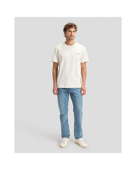 Lee Jeans White Workwear Worker Relaxed Tee for men