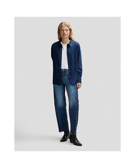 Lee Jeans Blue Regular Classic Shirt