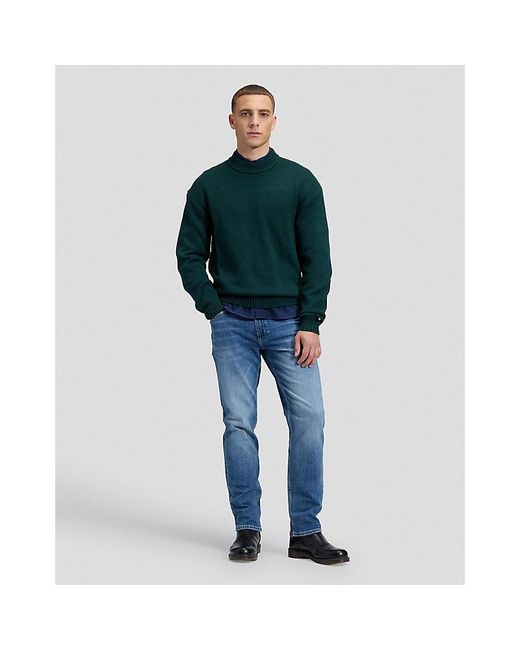 Lee Jeans Green Relaxed Crew Sweatshirt for men