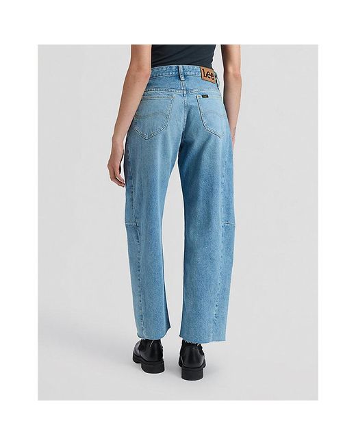 Lee Jeans Blue Rider Loose Barrel Jean Size 24X31