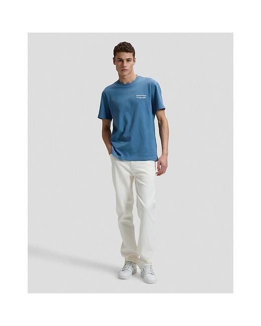Lee Jeans Blue Workwear Soul Relaxed Tee for men