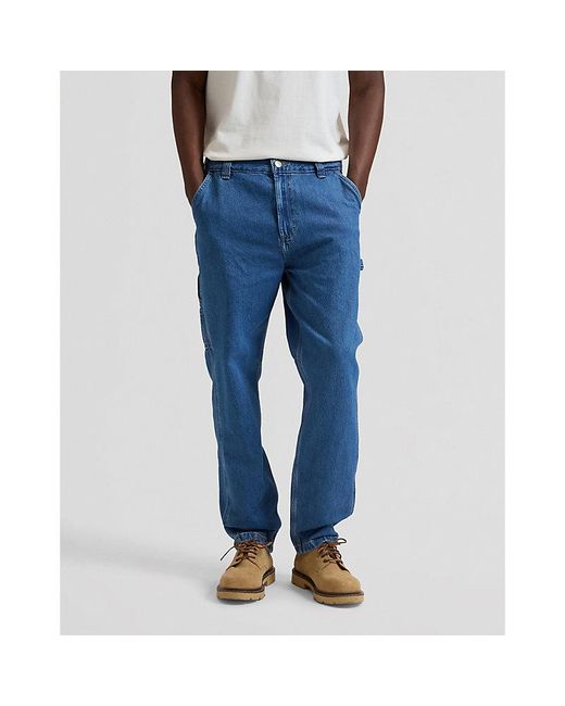 Lee Jeans Blue Workwear Relaxed Carpenter Jean Size 26X32