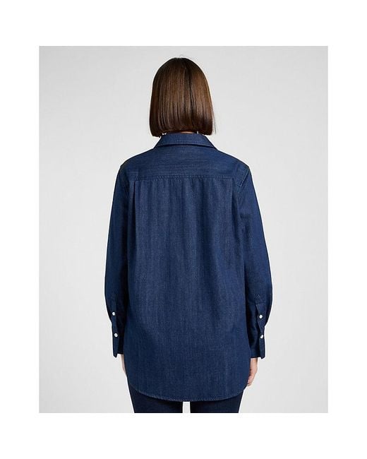 Lee Jeans Blue Regular Classic Shirt