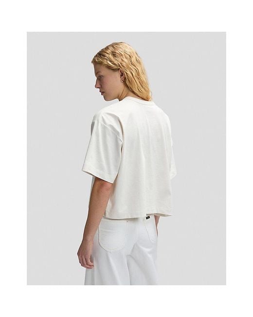 Lee Jeans Gray Relaxed Crafted Tee
