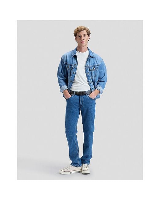 Lee Jeans White Core Leather Belt for men