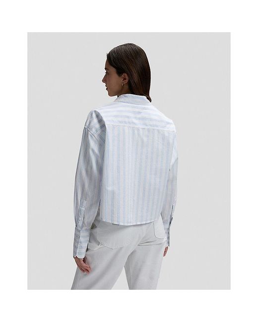 Lee Jeans Blue Regular Cuffed Shirt