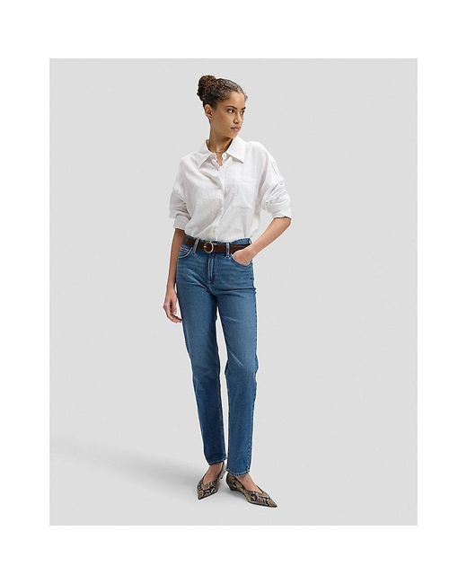 Lee Jeans White Loose Shirt