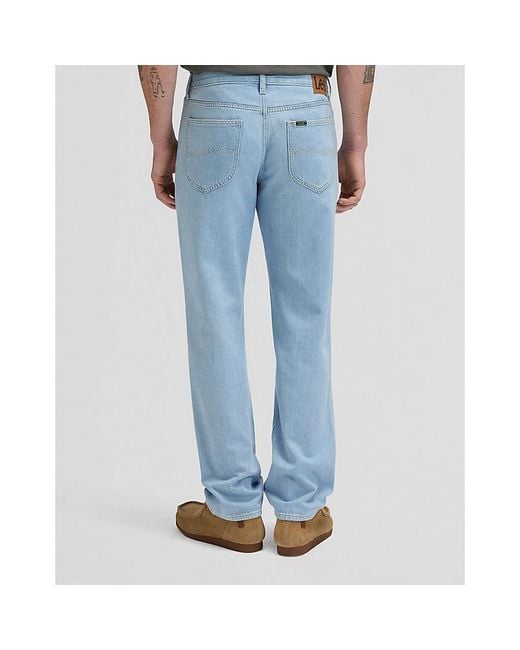 Lee Jeans Blue West Regular Non Stretch Jean Size 28X32 for men