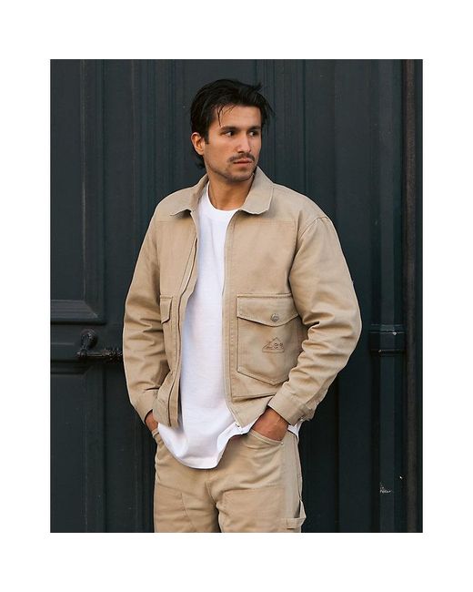 Lee Jeans Blue Utility Jacket for men