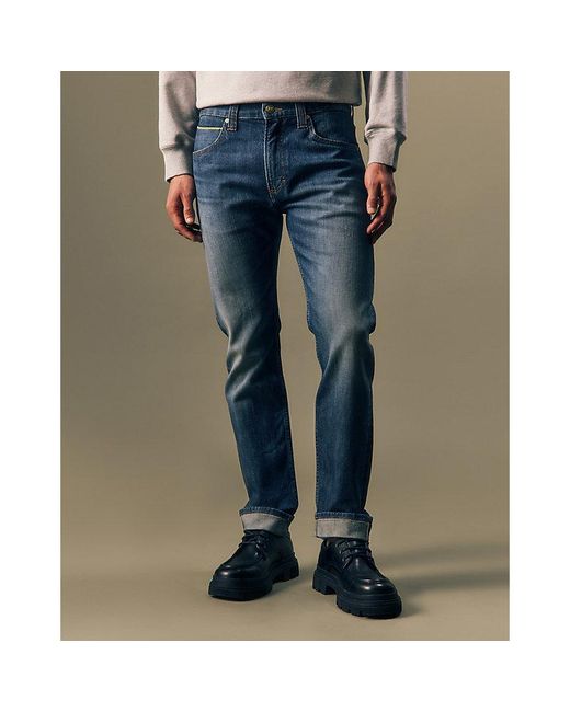 Lee Jeans White Slim Straight Jean Size 28X32 for men