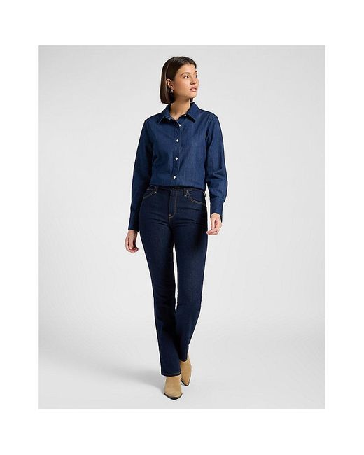 Lee Jeans Blue Regular Classic Shirt