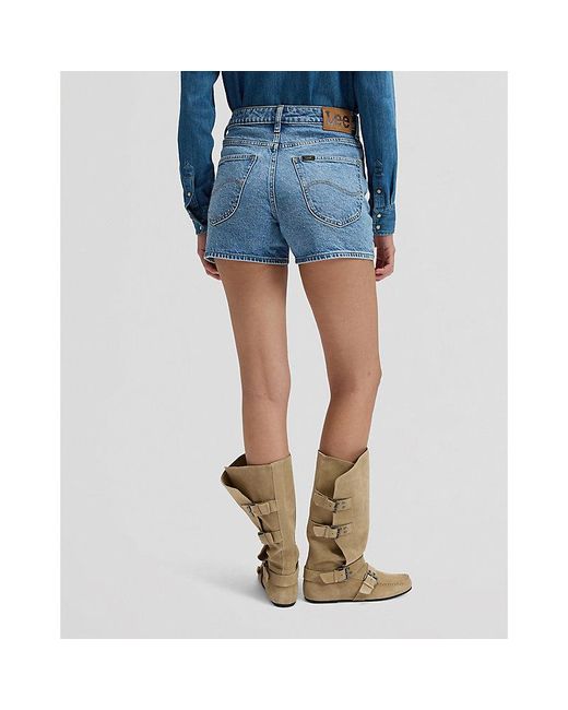 Lee Jeans Blue Carol Short