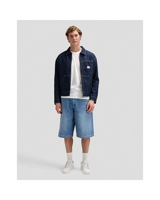 Lee Jeans White Regular Stitch Tee for men