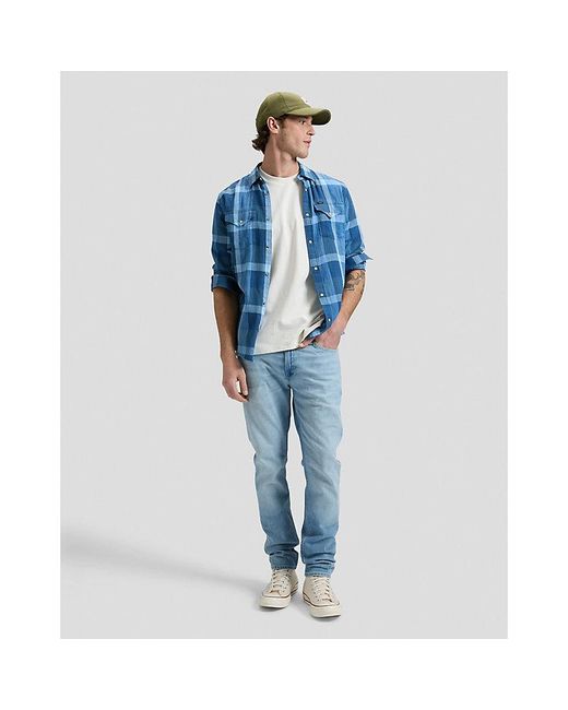 Lee Jeans White Workwear Relaxed Work For It Tee for men