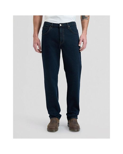 Lee Jeans Blue Brooklyn Straight Jean Size 32X30 for men