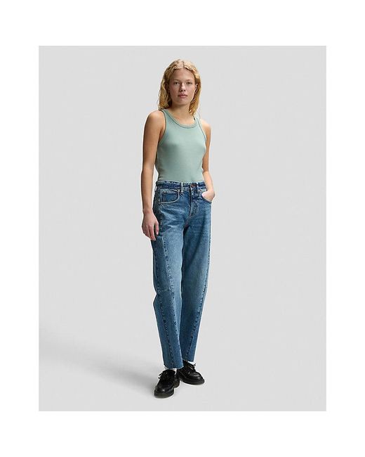 Lee Jeans Green Slim Rib Tank