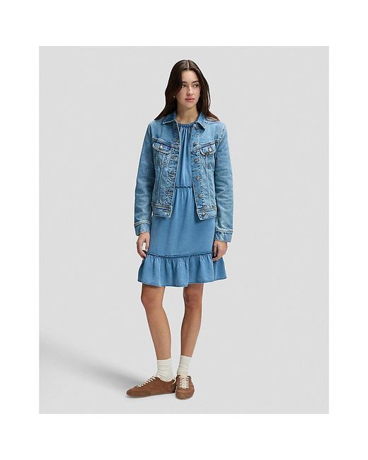 Lee Jeans Blue Regular Rider Jacket