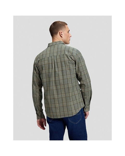 Lee Jeans Gray Relaxed Rider-Inspired Shirt for men