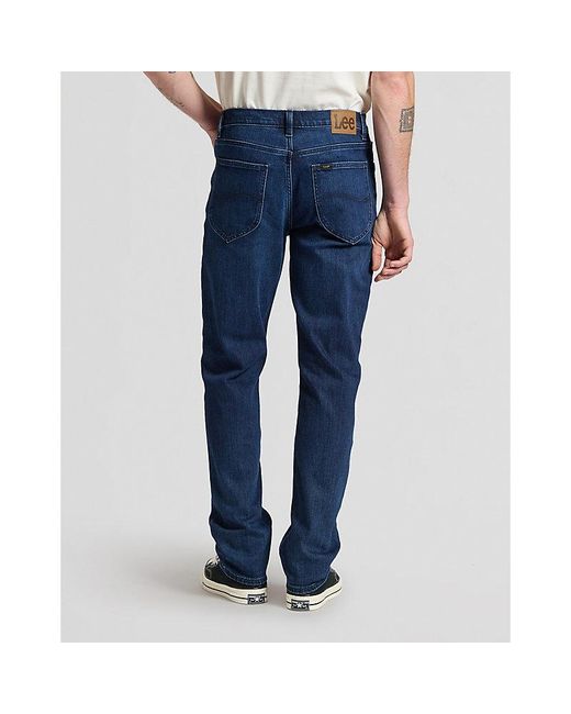 Lee Jeans Blue Brooklyn Straight Jean Size 30X32 for men