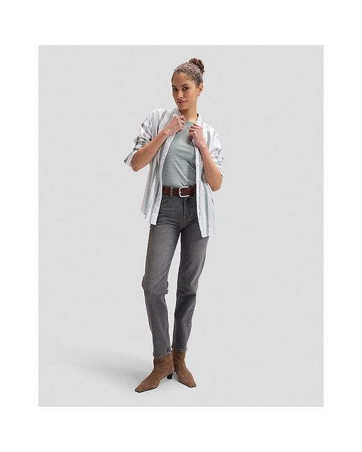 Lee Jeans Gray Regular All Purpose Shirt