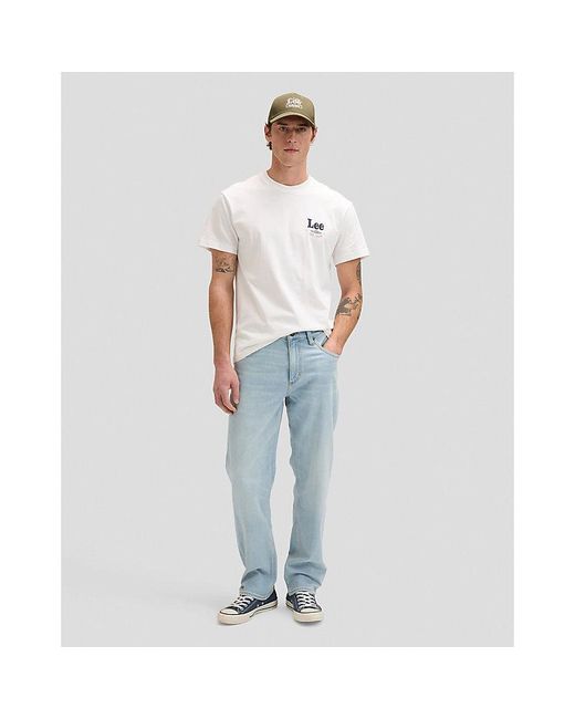 Lee Jeans White Workwear Embroidery Cap for men