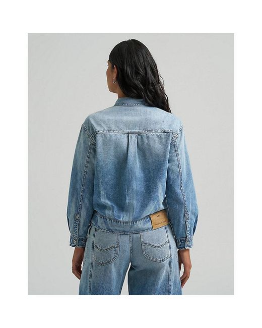 Lee Jeans Blue X Feng Chen Wang Shirt