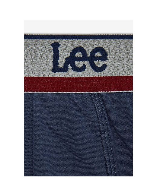 Lee Jeans Blue 3-Pack Trunks for men