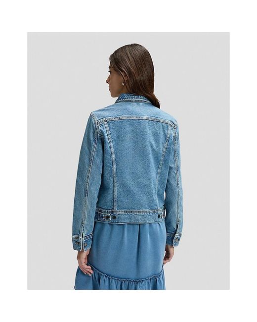 Lee Jeans Blue Regular Rider Jacket